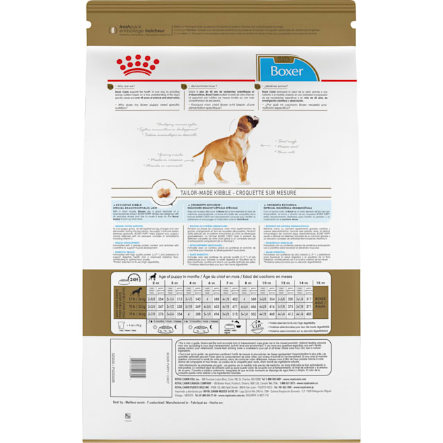 Dog food for cheap boxer puppy