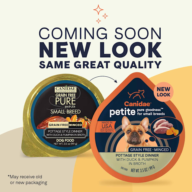 Canidae PURE Grain Free Petite Small Breed Pottage Style Dinner