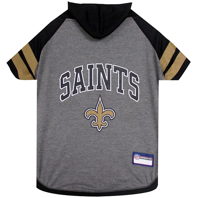 Pets First New Orleans Saints Stripe Small Dog T-Shirt | Petco