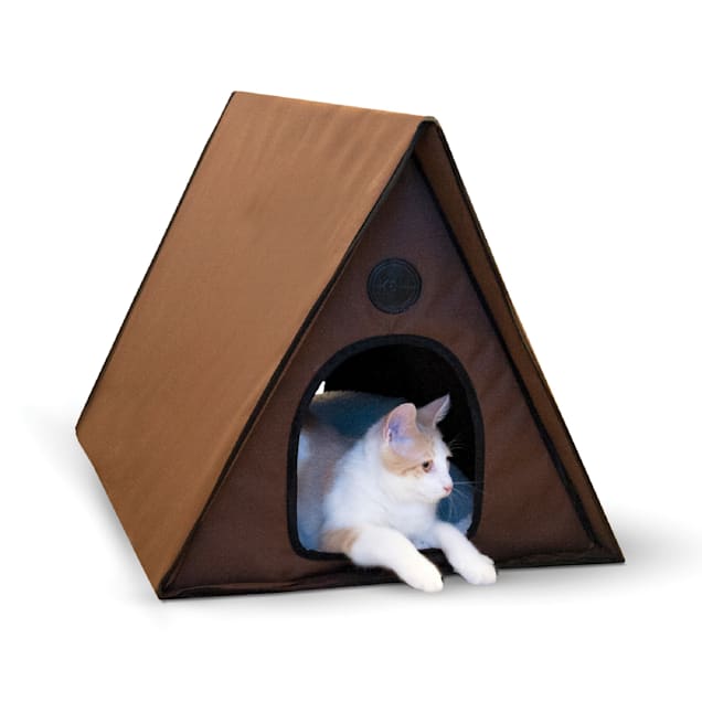 Heated kitty bed deals