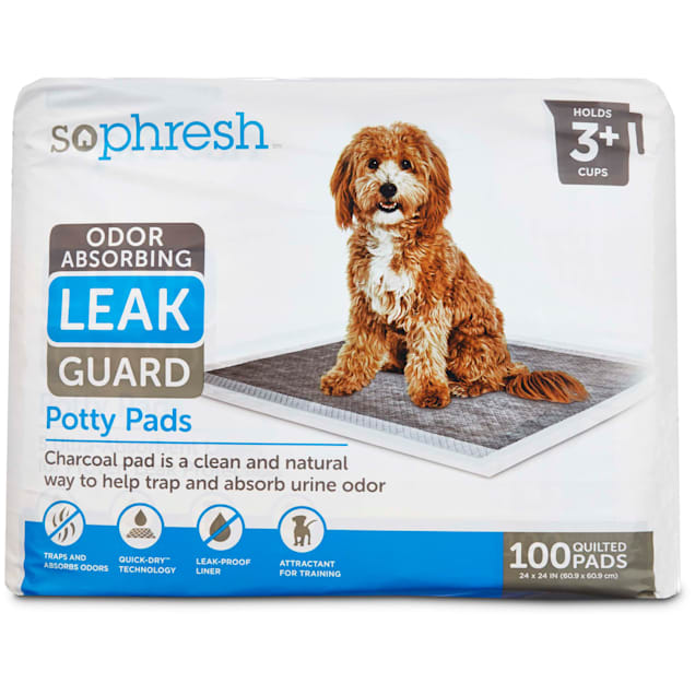 So Phresh Odor Absorbing Leak Guard Potty Pads, Count of 100 - Carousel image #1