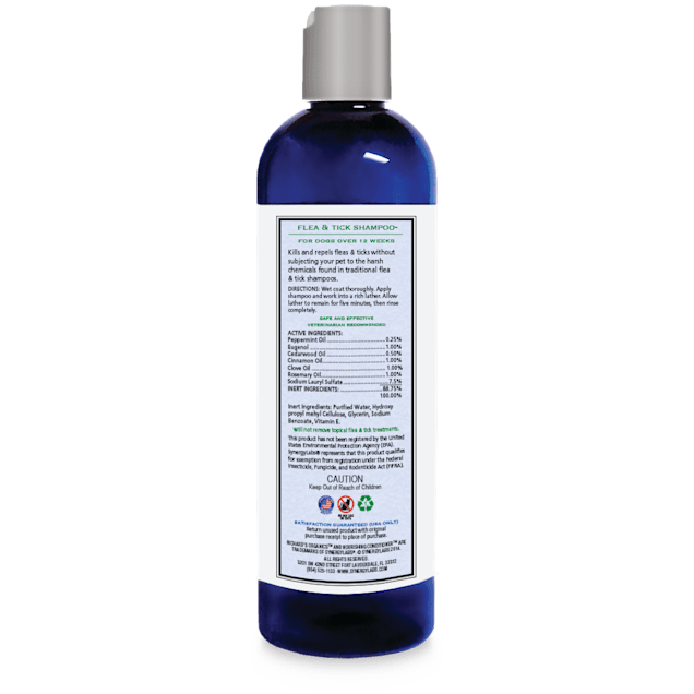 Richard s Organics Flea Tick Shampoo for Dogs 12 oz