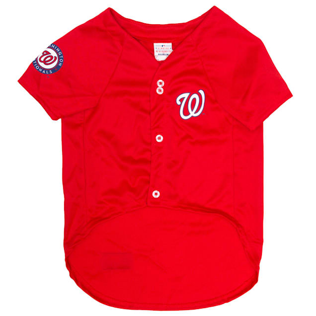 Pets First MLB Washington Nationals Jersey for Dogs X Large Petco