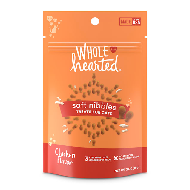 Wholehearted Savory Tasty Soft Cat Treats Chicken Recipe 3 Oz Petco