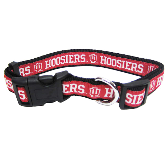 Pets First Indiana Hoosiers NCAA Dog Collar, Small - Carousel image #1