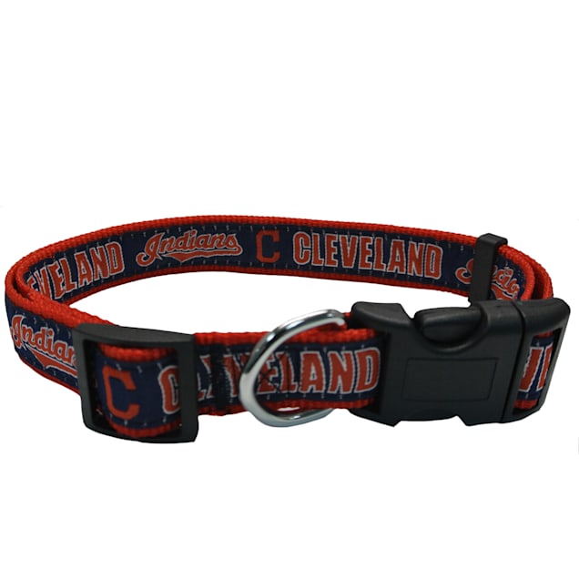 Cleveland indians dog collar clearance
