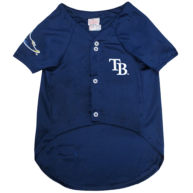 MLB Tampa Bay Rays Small Dog Jersey