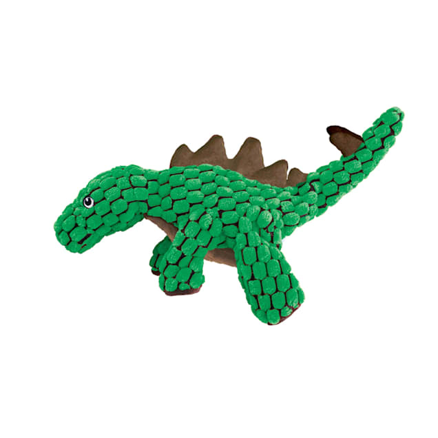 Leaps & Bounds Ruffest & Tuffest T-Rex Tough Plush Dog Toy with