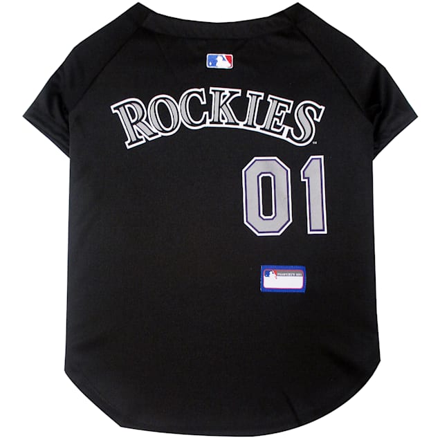 Pets First Colorado Rockies MLB Mesh Jersey, X-Large