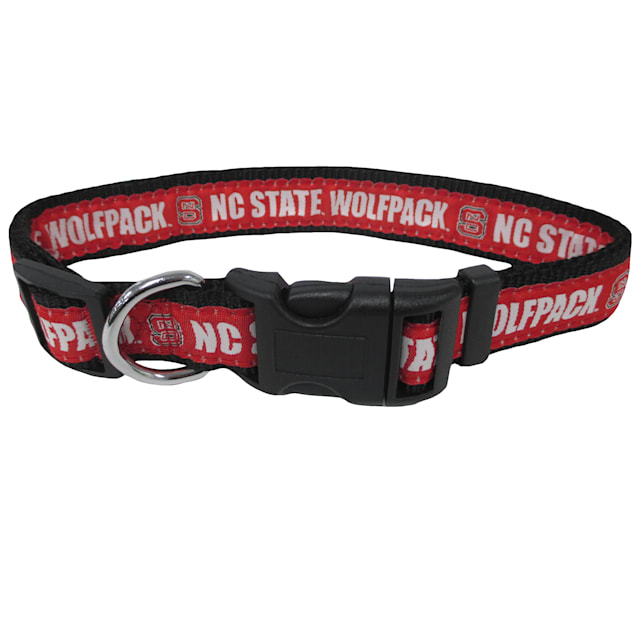 Pets First NC State Wolfpack NCAA Dog Collar, Small - Carousel image #1