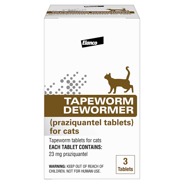 Tapeworm Dewormer for Cats (3 Tablets), On Sale