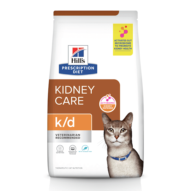 Hill s Prescription Diet k d Kidney Care Ocean Fish Dry Cat Food 8.5 lbs