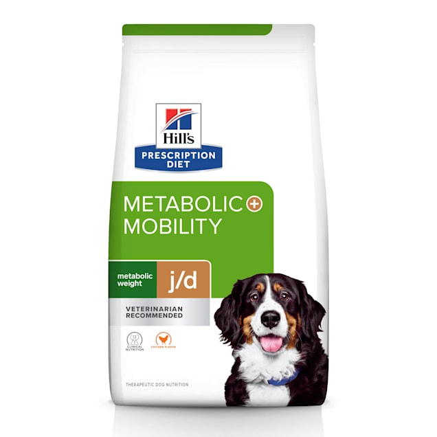 Hill s Prescription Diet Metabolic Mobility Weight Joint Care Chicken Flavored Dry Dog Food 24 lbs