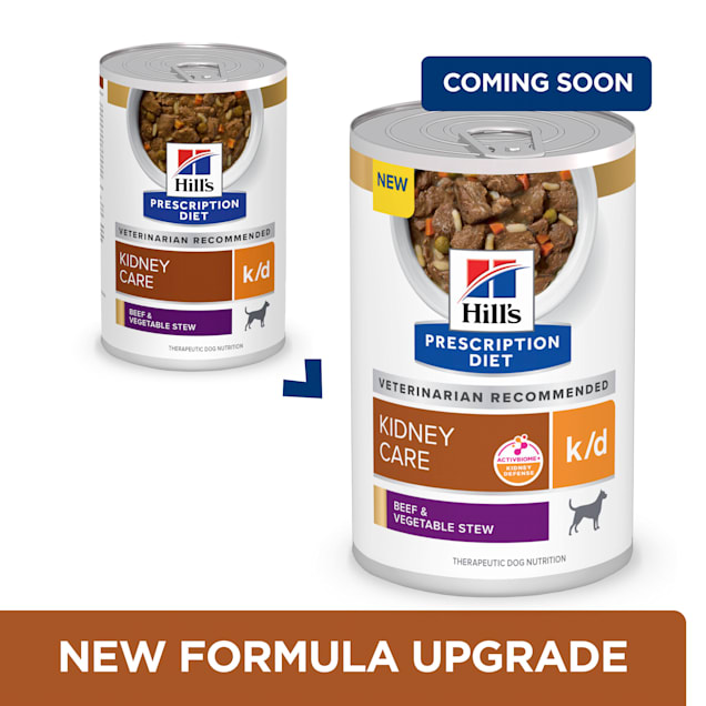 １着でも送料無料 k/d Diet Prescription Hill's Kidney Vegetable & Beef Care ドッグフード