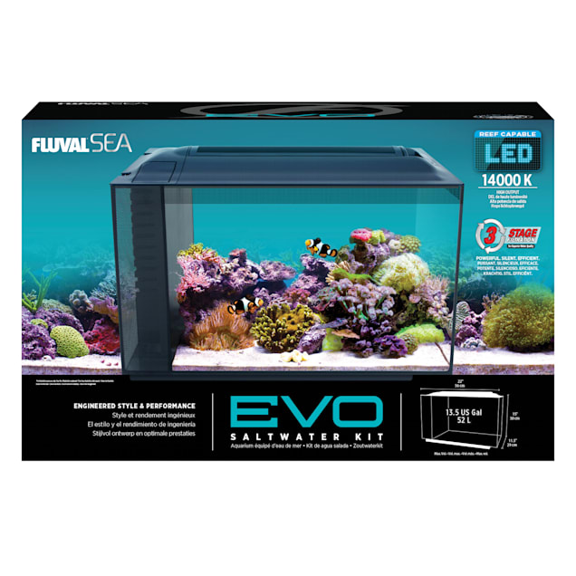 Fluval EVO XII Marine Aquarium Kit 13.5 Gallons
