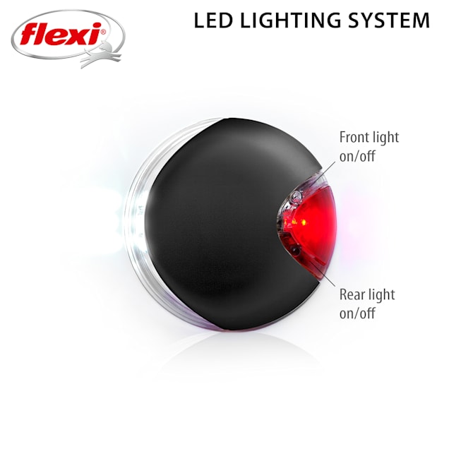 Flexi led lighting system dog leash attachment hot sale