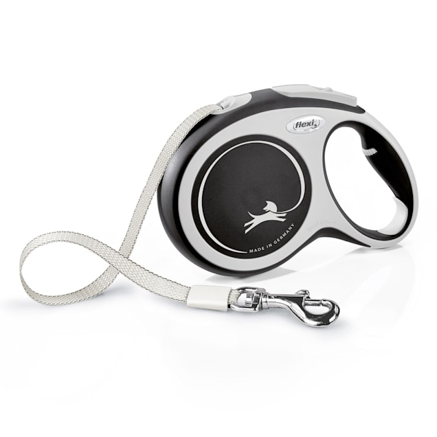 Flexi Comfort Retractable Dog Leash in Grey, Large 26' - Carousel image #1
