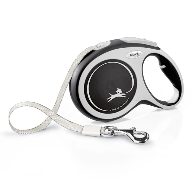 Flexi Comfort Retractable Dog Leash in Grey, Large 16