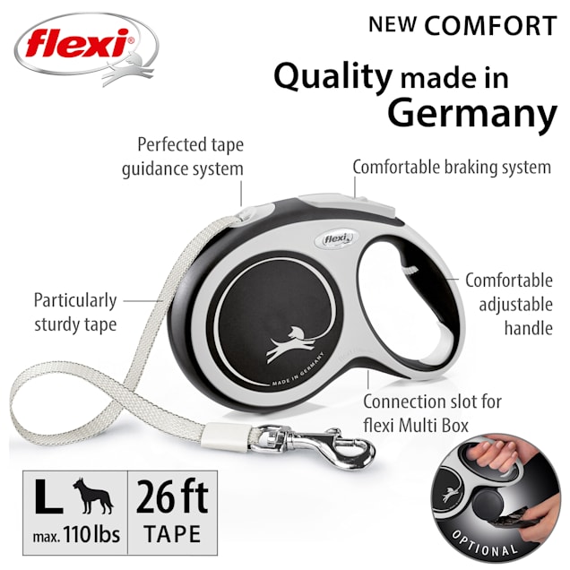 Flexi extending dog lead 8m clearance