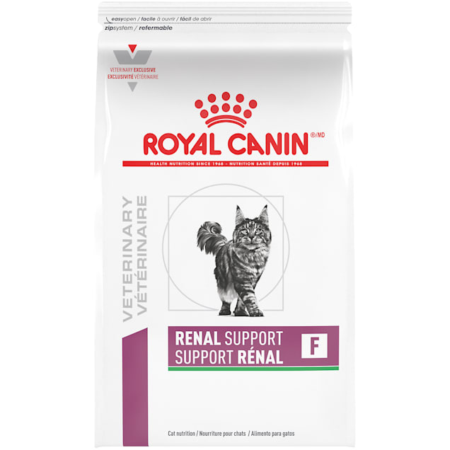 Royal Canin Veterinary Diet Renal Support F (Flavorful) Dry Cat Food, 6.6 lbs. - Carousel image #1