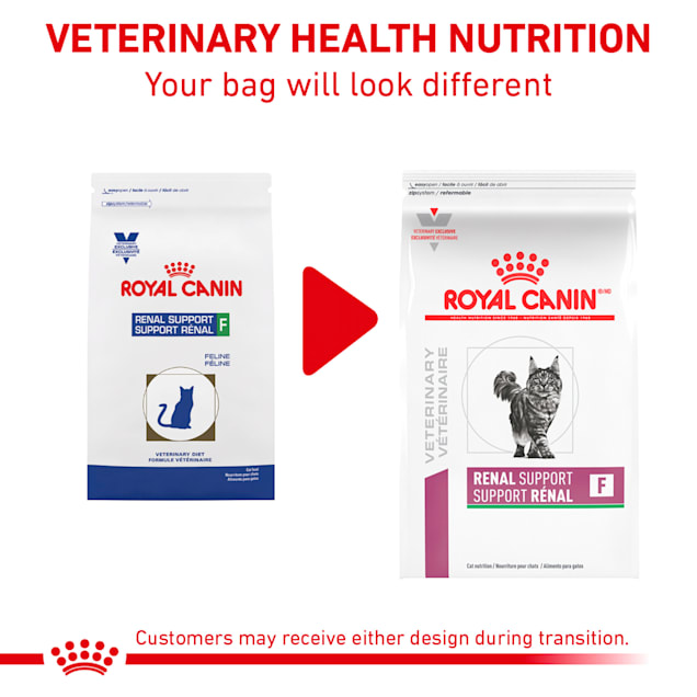 Royal Canin Veterinary Diet Renal Support F Flavorful Dry Cat Food 6 6 Lbs Petco