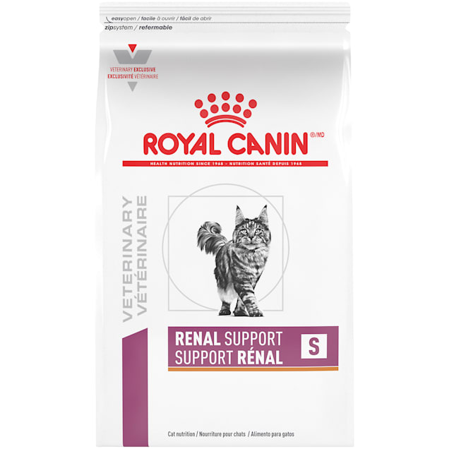 Royal Canin Veterinary Diet Renal Support S (Savory) Dry Cat Food, 12 oz. - Carousel image #1