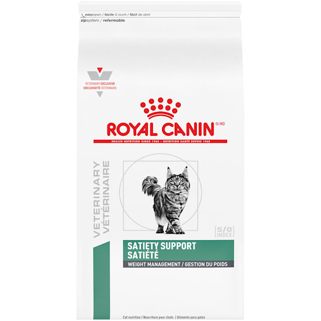 Royal Canin Veterinary Diet Satiety Support Weight Management Dry Cat Food, 18.7 lbs. - Carousel image #1