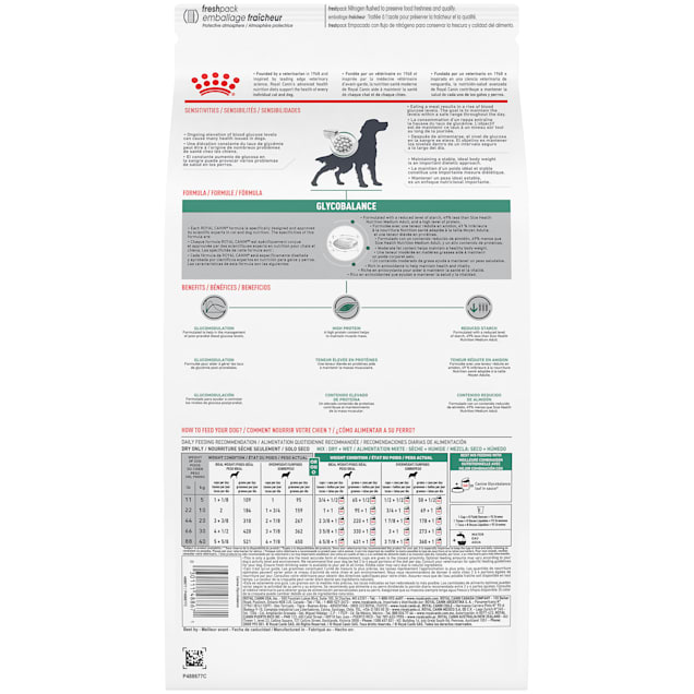 Royal Canin Veterinary Diet Canine Glycobalance Dry Dog Food 17.6 lbs