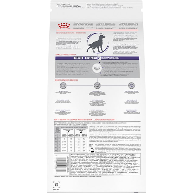 vier keer Plakken Lastig Royal Canin Veterinary Health Nutrition Canine Dental Medium and Large Dog  Dry Food, 17.6 lbs. | Petco