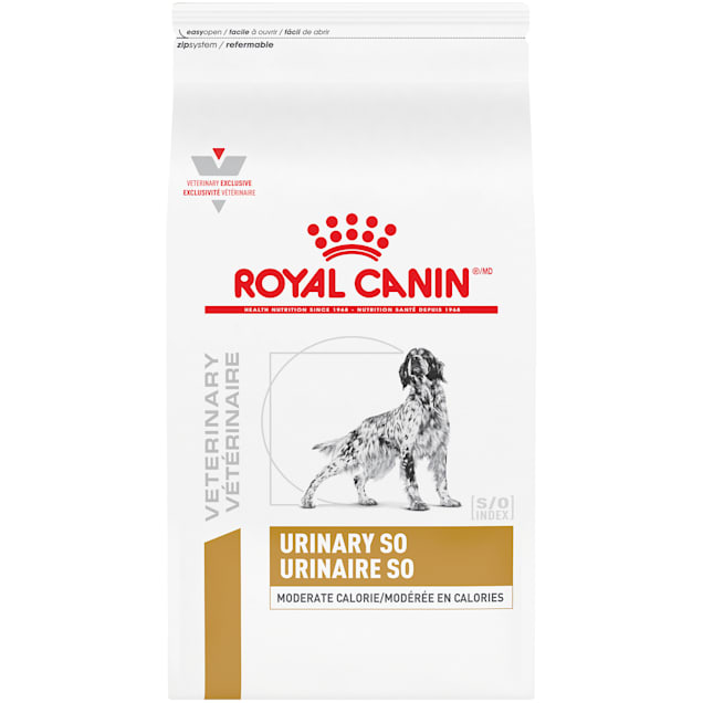 Royal Canin Veterinary Diet Urinary SO Moderate Calorie Dry Dog Food 17.6 lbs