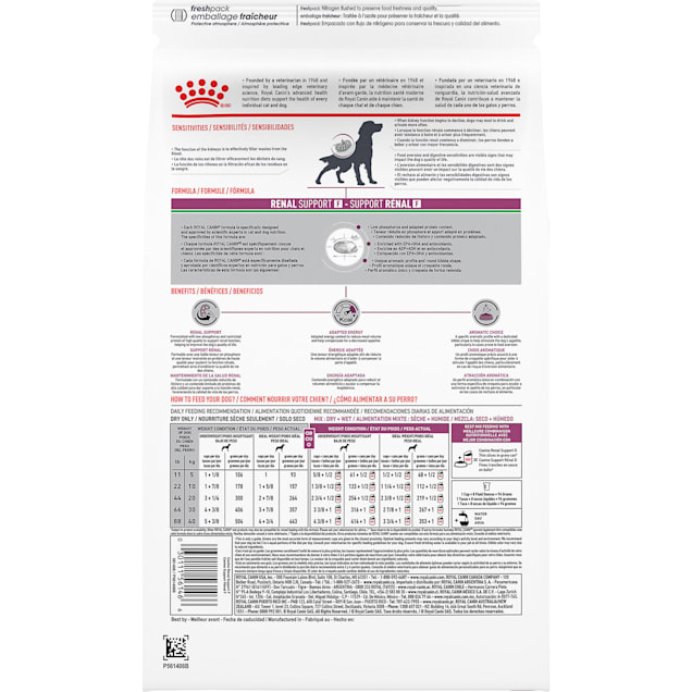 Royal canin renal support canned dog food online
