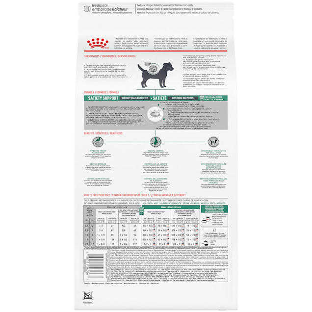 Royal canin satiety small dog 1.5 kg online