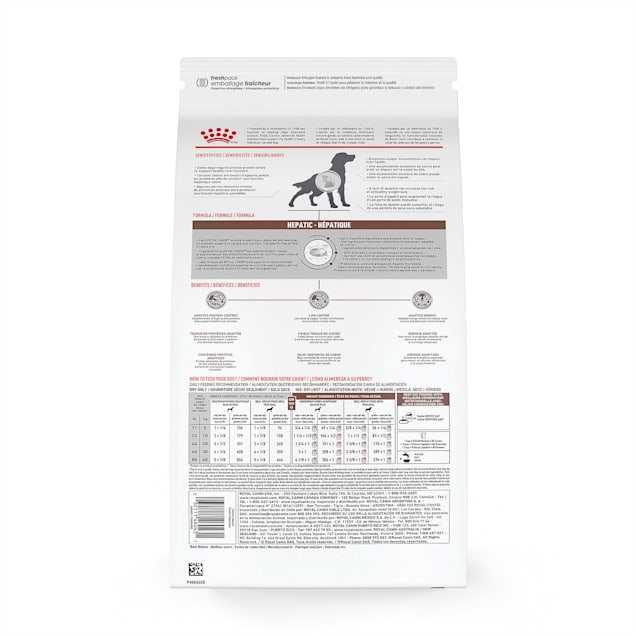 Royal Canin Hepatic Support Liver Care Dog Food 26.4 lbs