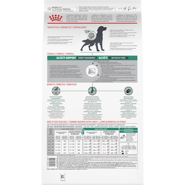 Royal Canin VET Satiety Weight Management Dry Dog Food