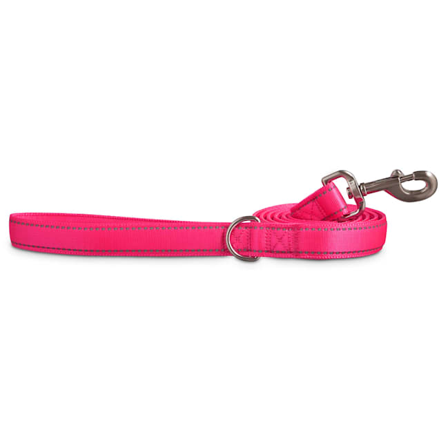 Good2Go Reflective Padded Leash in Pink, 6 ft. - Carousel image #1