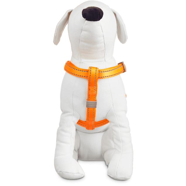 Good2Go Reflective Adjustable Padded Dog Harness in Orange, Large/X-Large - Carousel image #1
