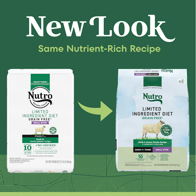Nutro dog food small bites best sale
