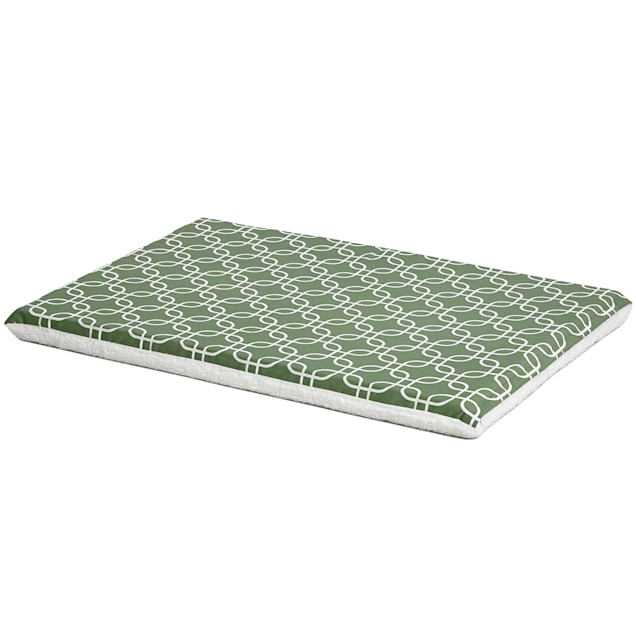 Midwest QuietTime Defender Series Reversible Crate Green Mat for Dogs, 35.75" L X 24" W Petco