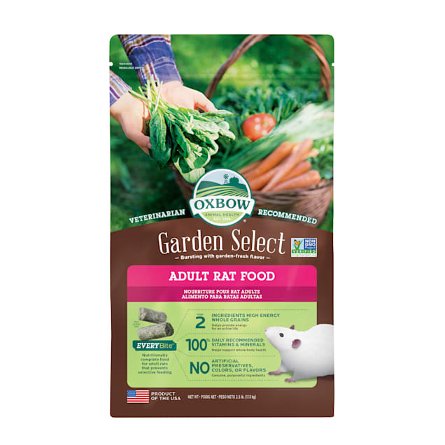 Oxbow Garden Select Fortified Food for Rats, 2.5 lbs. - Carousel image #1
