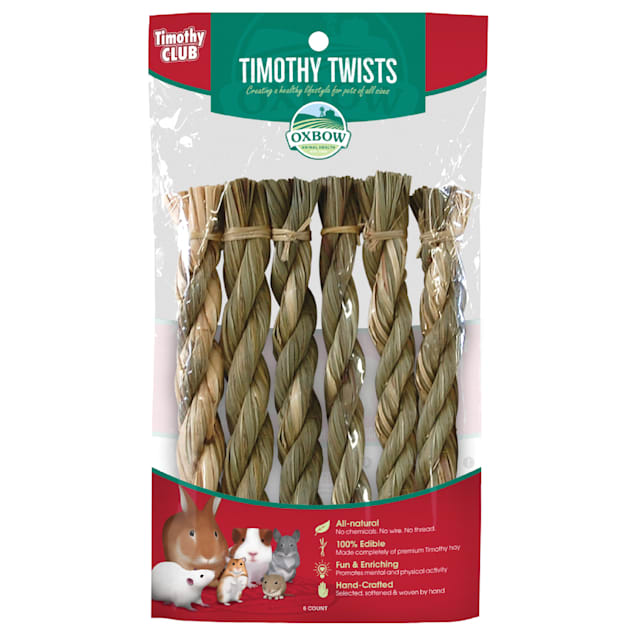 Oxbow Timothy Club Timothy Twists, 0.8 oz.