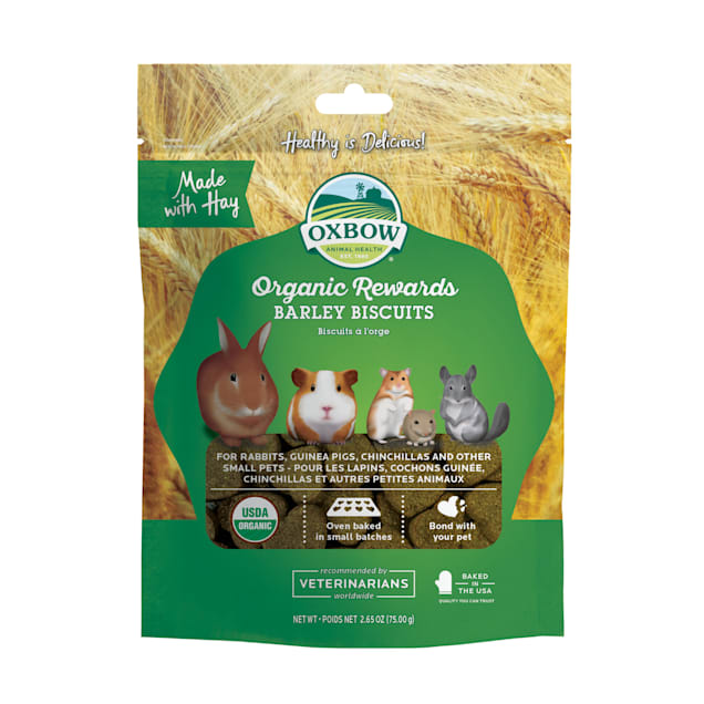 Oxbow Organic Rewards Barley Biscuits, 2.65 oz. - Carousel image #1