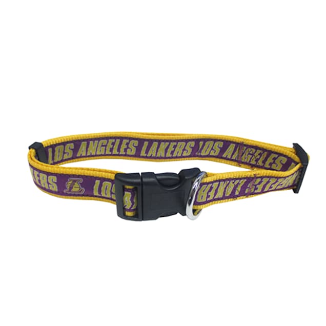 Pets First Los Angeles Lakers NBA Dog Collar, Small - Carousel image #1