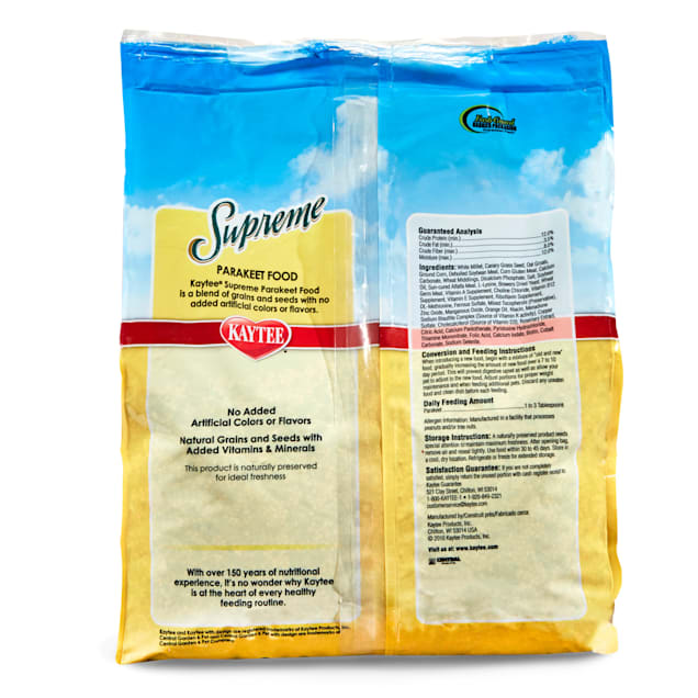 Petco parakeet food clearance
