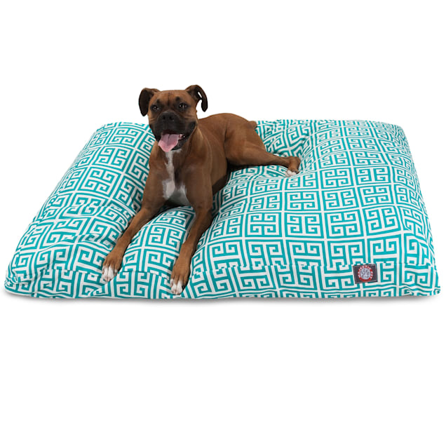 Majestic Pet Pacific Towers Shredded Memory Foam Rectangle Dog Bed, 44" L x 36" W - Carousel image #1
