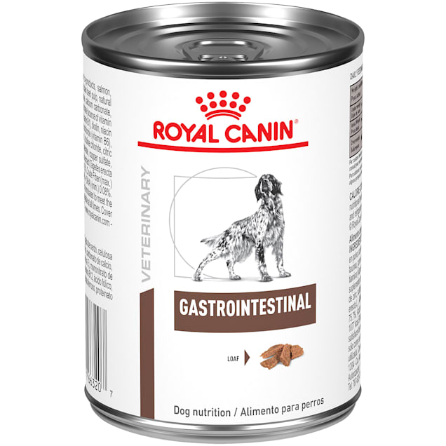 Royal Canin Veterinary Diet Gastrointestinal Loaf Canned Dog Food 13.6 oz. Case of 24