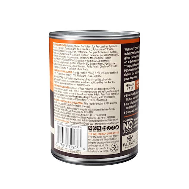 Wellness core puppy canned food shop