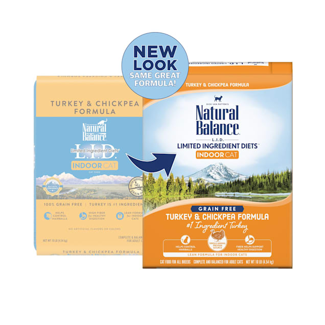 Natural Balance Limited Ingredient Indoor Grain Free Dry Cat Food