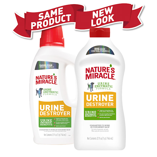 Nature S Miracle New Odor Control Formula Urine Destroyer For Dogs 32 Fl Oz Petco