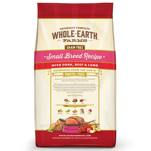 Whole earth dog food small breed
