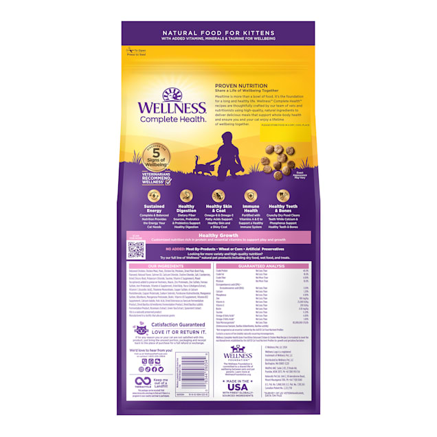 Wellness cat food ingredients hot sale